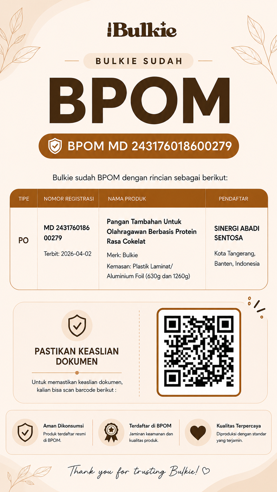 Logo Sertifikasi BPOM
