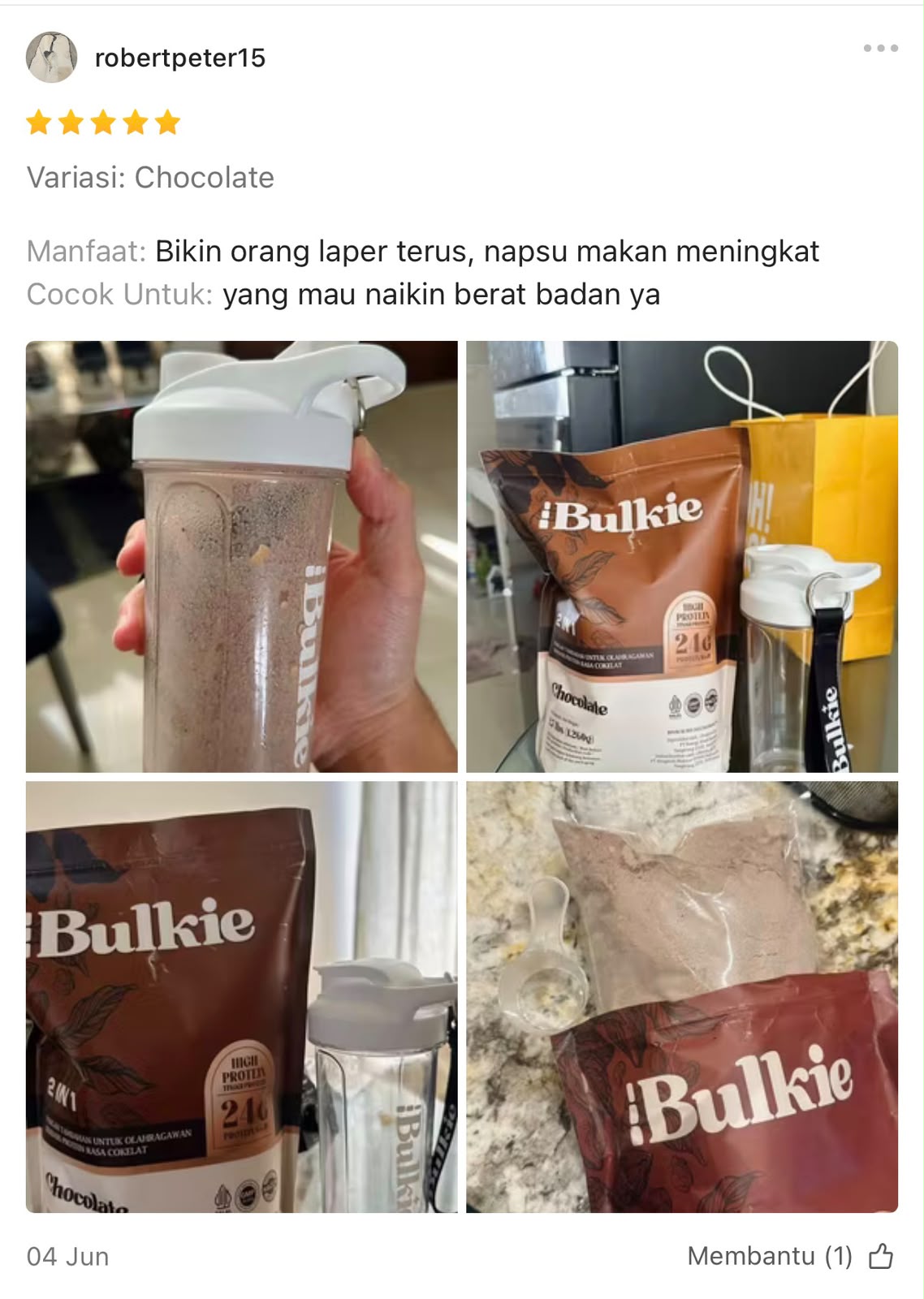 Testimoni Bulkie 5
